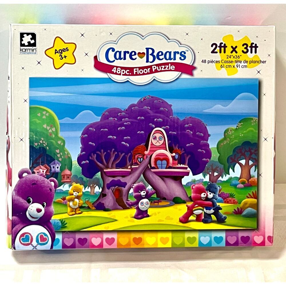 Care Bears 48 Piece Floor Puzzle 2015  2ft x 3ft feelings